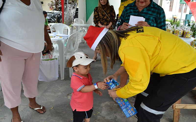 Detran-SP recebe doação de carrinhos para o Natal Solidário 2024