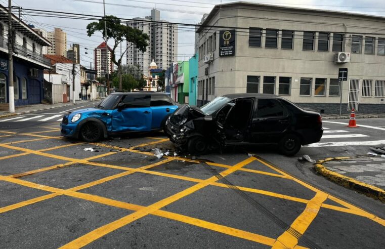 Acidente deixa sete pessoas feridas no Centro de Mogi das Cruzes