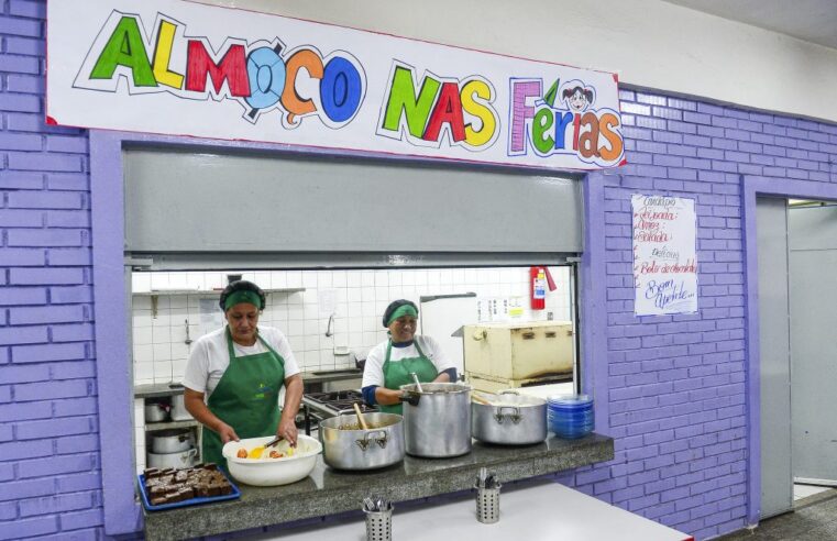 Almoço nas férias: escolas estaduais de SP abrirão em janeiro para refeições aos estudantes