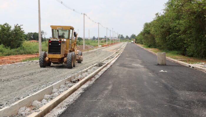 Obras na avenida Senador Roberto Simonsen avançam e chegam a 70% de conclusão em Suzano