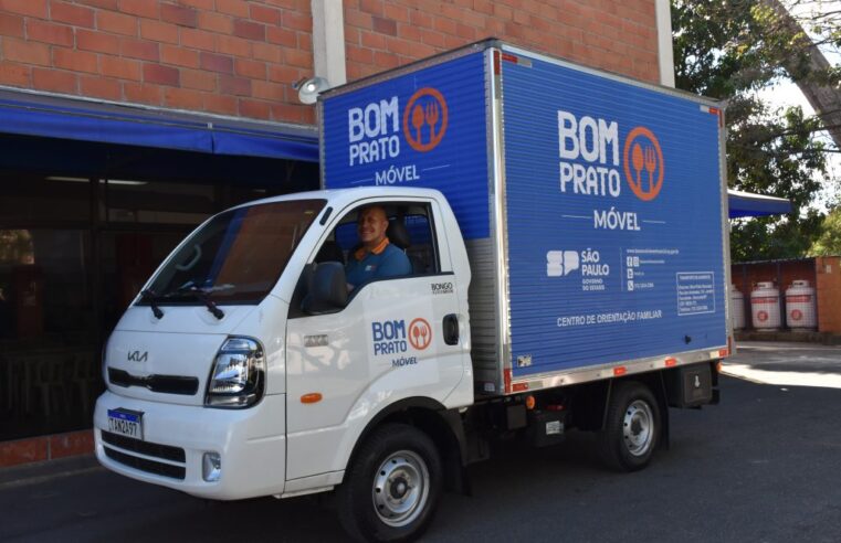 Bom Prato Móvel em Ferraz de Vasconcelos passa a funcionar em novo endereço na segunda-feira