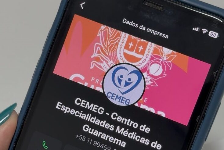 Guararema passa a enviar avisos de consultas e exames médicos por WhatsApp
