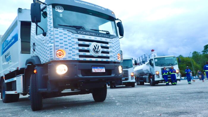 Coleta de lixo é retomada em Suzano