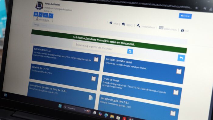 Contribuintes de Suzano podem consultar IPTU 2026 pela internet