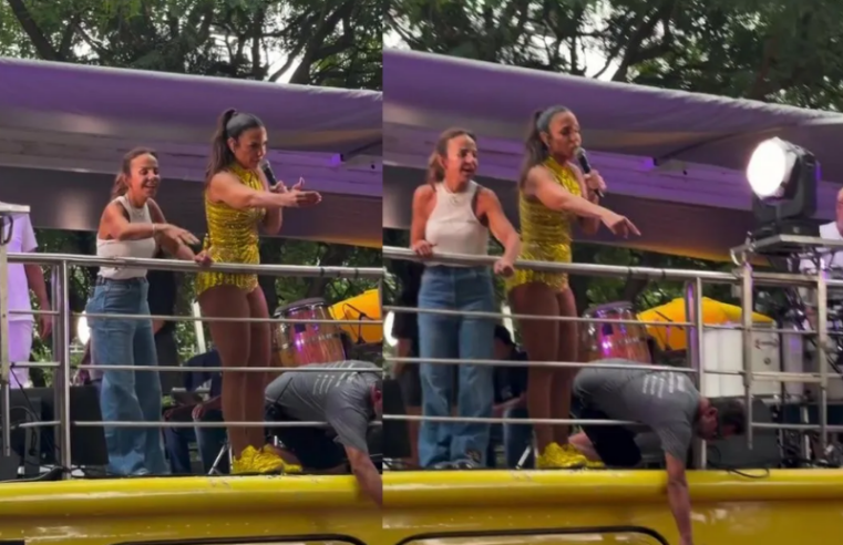 Ivete Sangalo paga prejuízo de ambulante durante Carnaval em SP