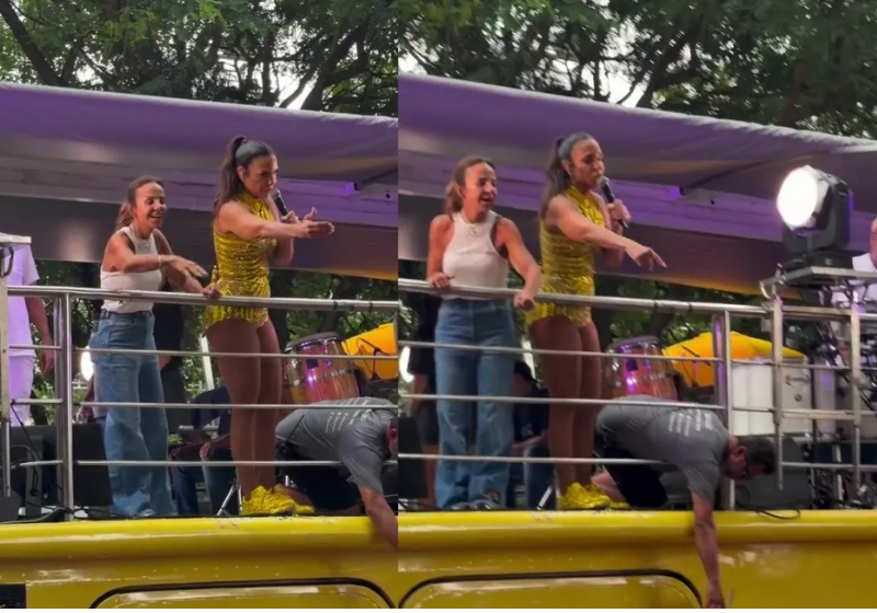 Ivete Sangalo paga prejuízo de ambulante durante Carnaval em SP