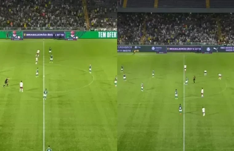 CBF se manifesta após dupla saída de bola do Palmeiras diante do Fluminense