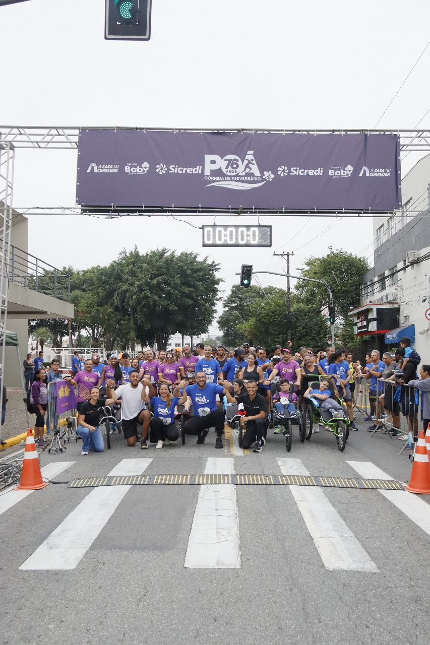 Poá promoverá corrida e caminhada em comemoração aos 77 anos da cidade