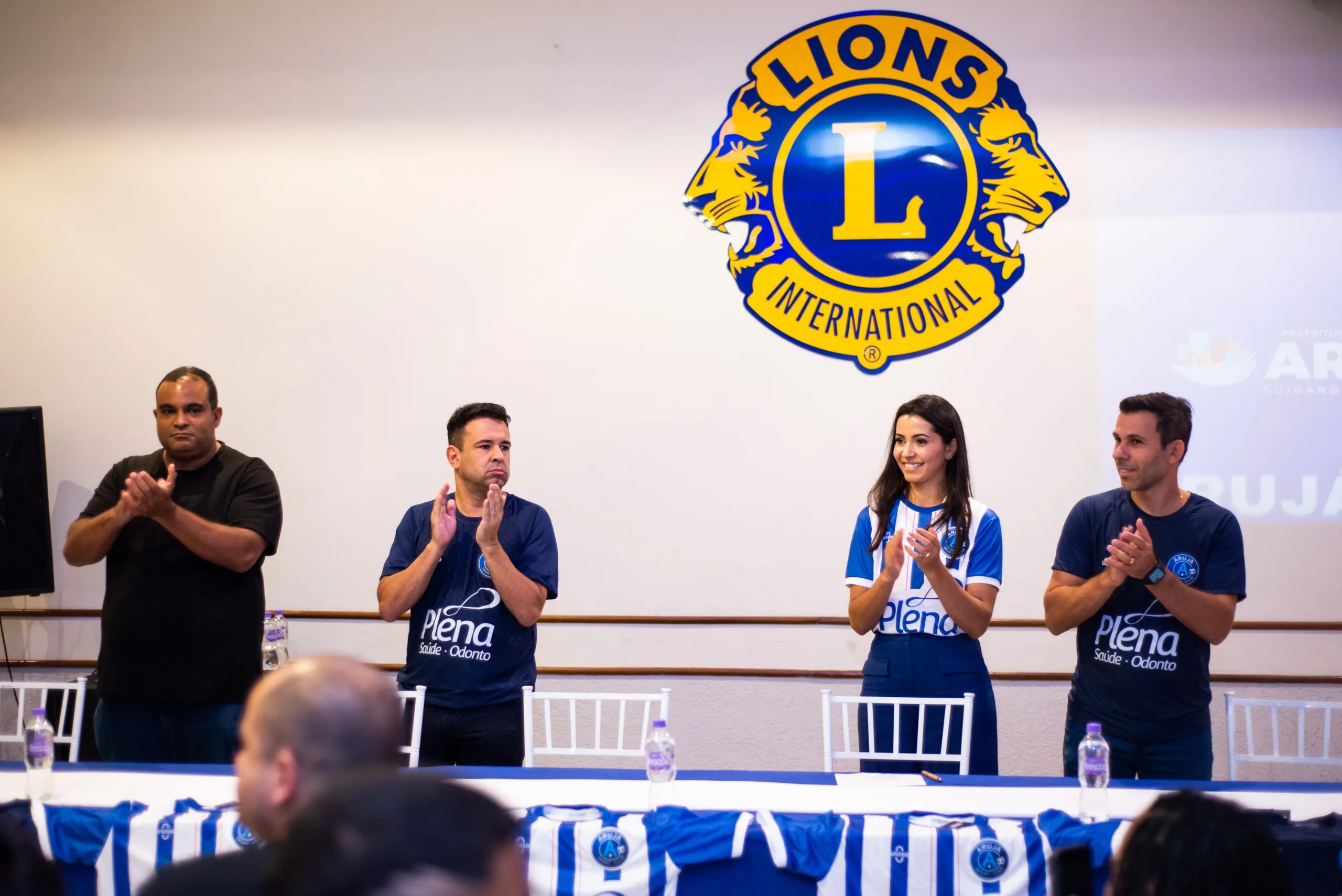 Arujá apresenta novo clube de futebol