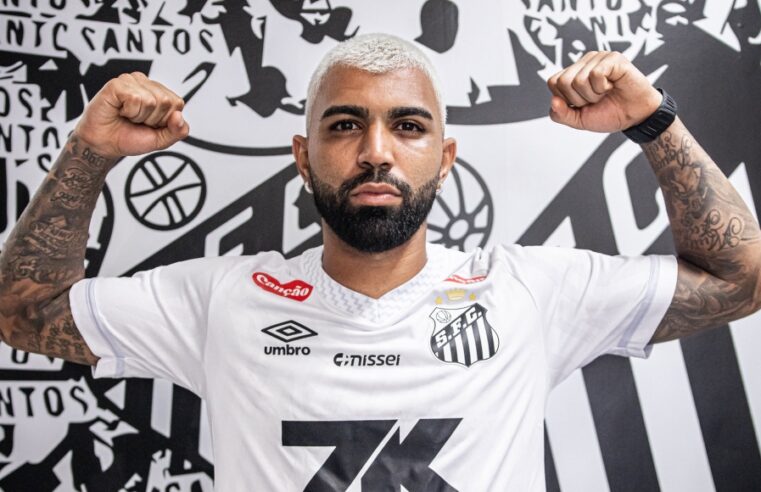 Gabigol sofre lesão e será desfalque do Santos