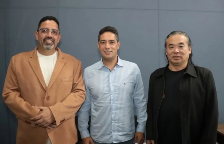 Vice-prefeito de Suzano se reúne com presidente da AEAAS