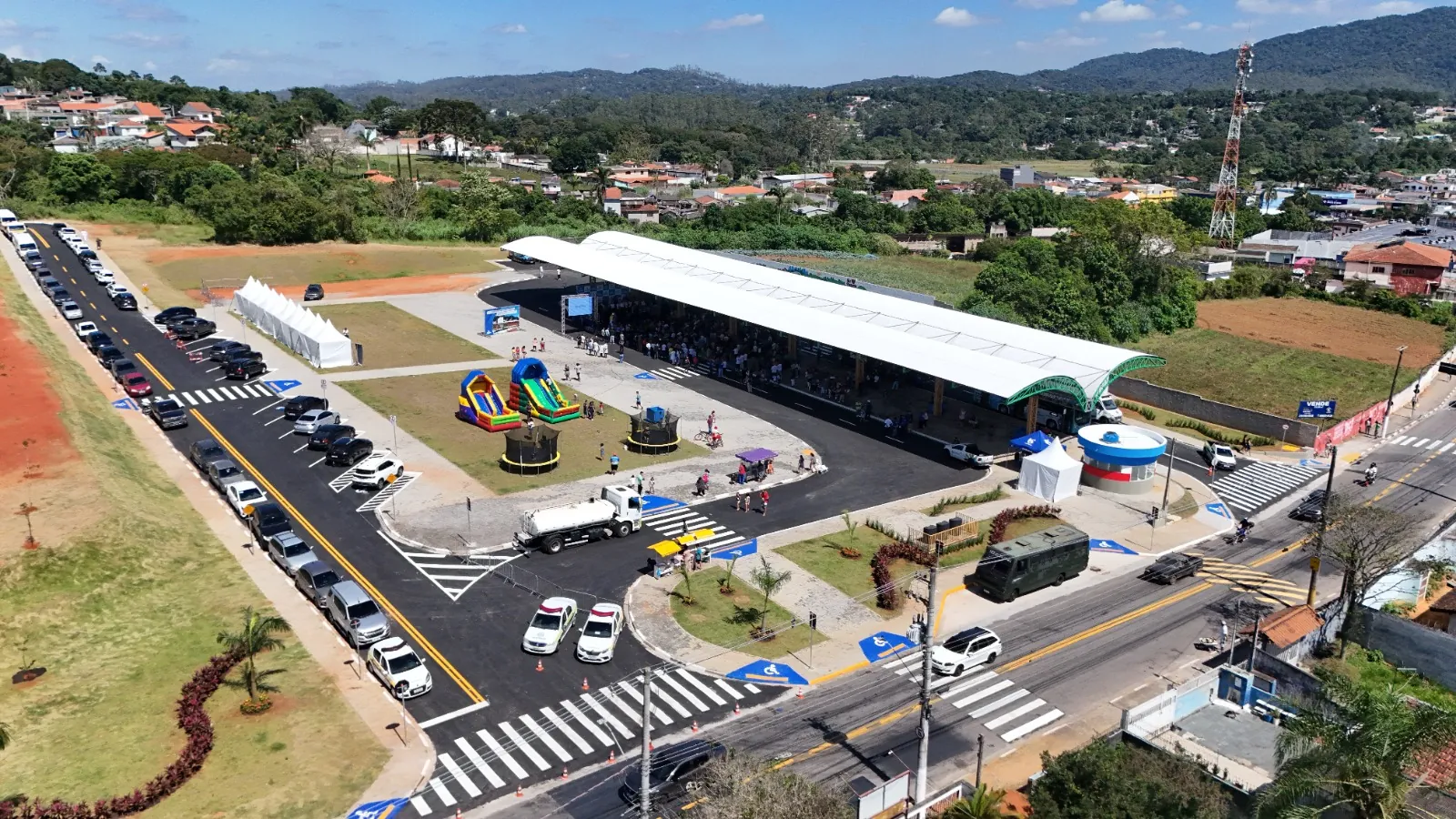 Prefeitura estima que terminal de Palmeiras, em Suzano, deve atender até 11 mil pessoas por dia