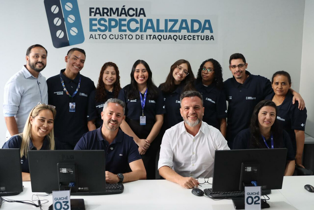 Polo da Farmácia Especializada de alto custo já está em funcionamento em Itaquaquecetuba