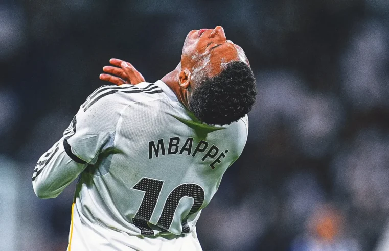 Mbappé tem lesão na coxa confirmada pelo Real Madrid