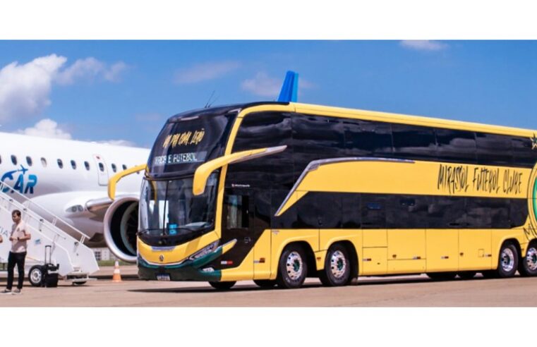 Mirassol embarca para sua primeira viagem internacional