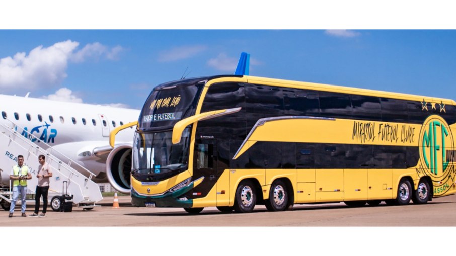 Mirassol embarca para sua primeira viagem internacional