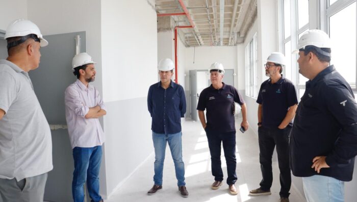 Construção do Hospital Federal em Suzano atinge 85% de conclusão