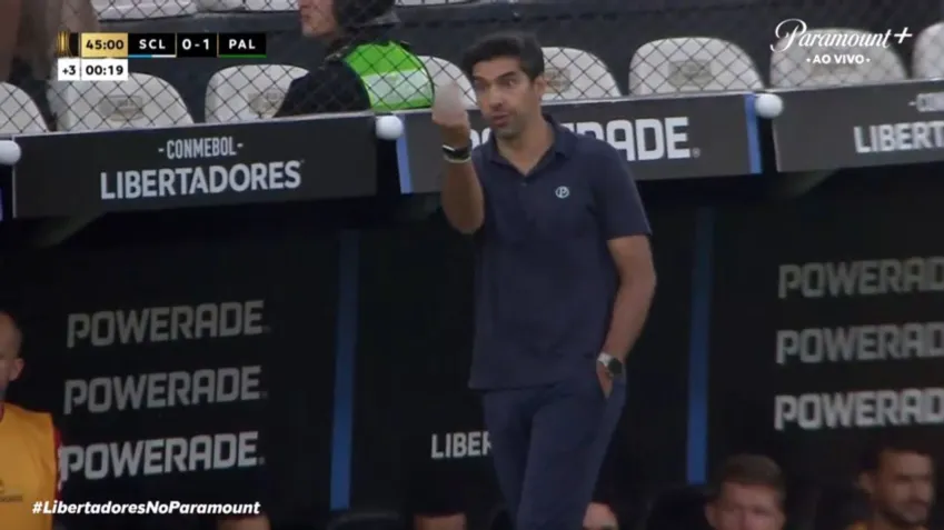 Abel explica por que mostrou dedo do meio para Flaco