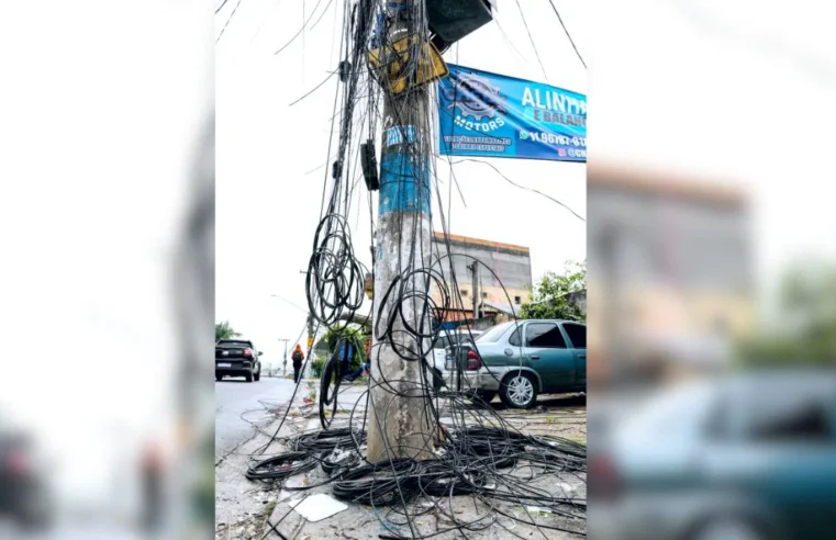 Ferraz intensifica fiscalização contra descarte irregular de fios