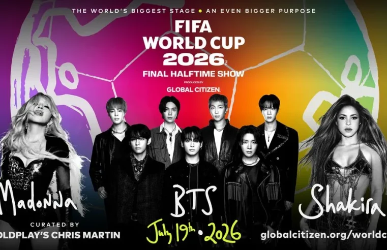 Copa do Mundo: Shakira, Madonna e BTS farão show do intervalo da final