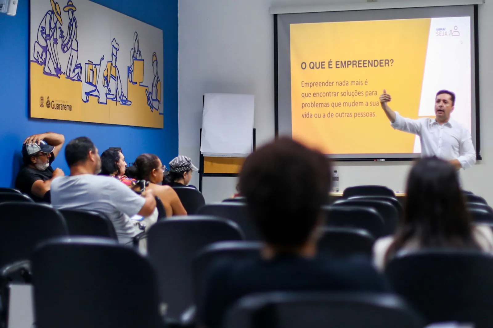 Guararema abre inscrições para oficinas do programa Empreendedor Mais Forte