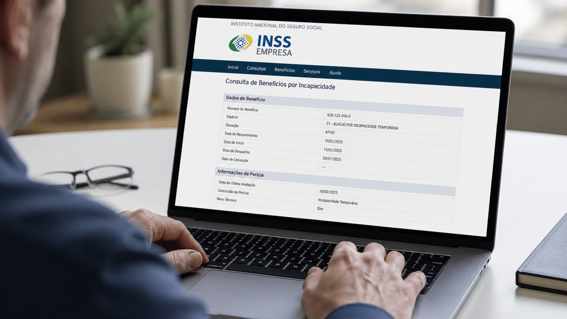 INSS Empresa: plataforma permite que empresas consultem dados de afastados