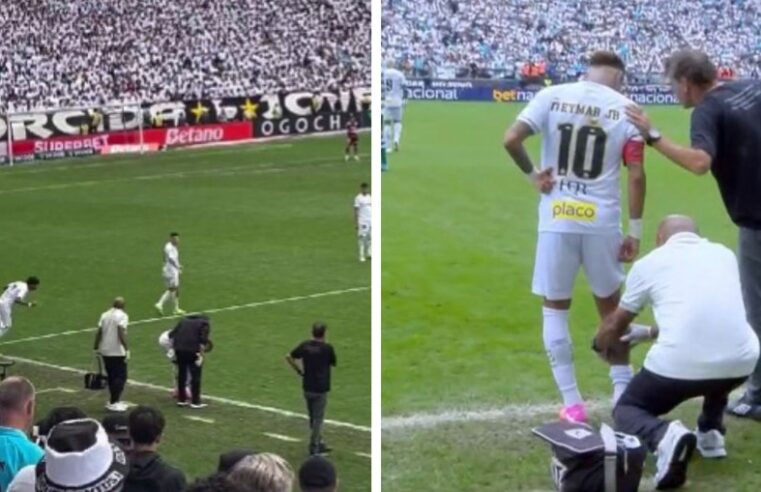 Santos pede anulação de jogo com Coritiba após erro com Neymar