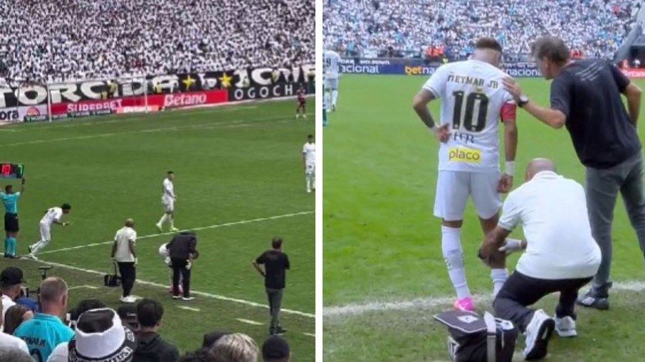 Santos pede anulação de jogo com Coritiba após erro com Neymar