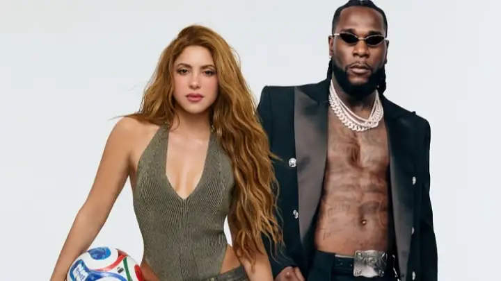 Shakira e Burna Boy lançam “Dai Dai”, música oficial da Copa do Mundo da FIFA 2026