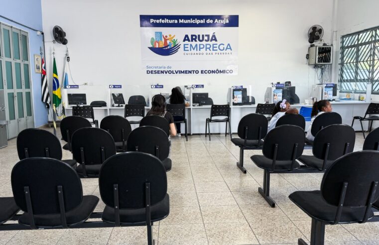 Arujá Emprega disponibiliza 131 vagas de trabalho