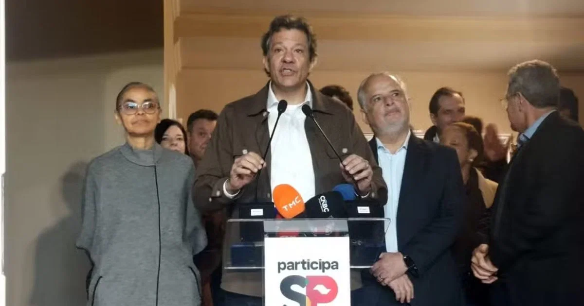 Haddad anuncia Márcio França como vice na chapa que disputará o governo de SP