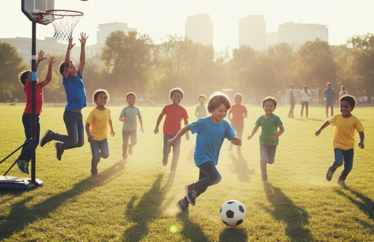 Cresce o incentivo à prática esportiva entre crianças e adolescentes