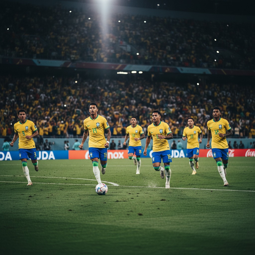 Seleção Brasileira intensifica preparação para a Copa do Mundo