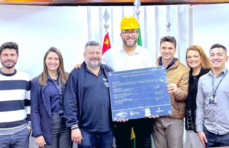 Poá expande parceria com EDP e leva energia solar a escolas
