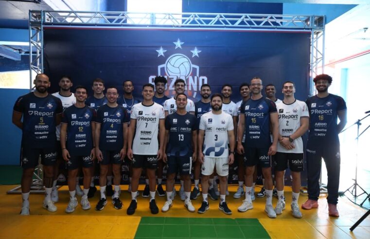 Suzano Vôlei apresenta elenco e uniforme para a temporada 2026/27