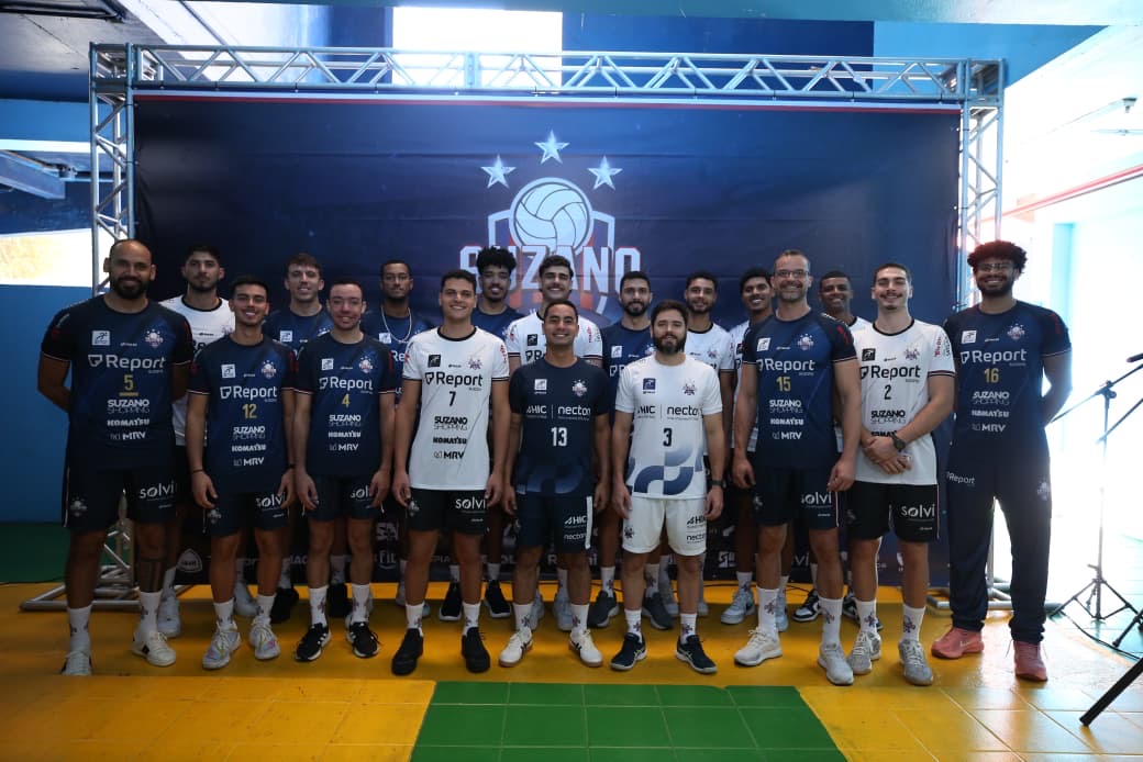 Suzano Vôlei apresenta elenco e uniforme para a temporada 2026/27