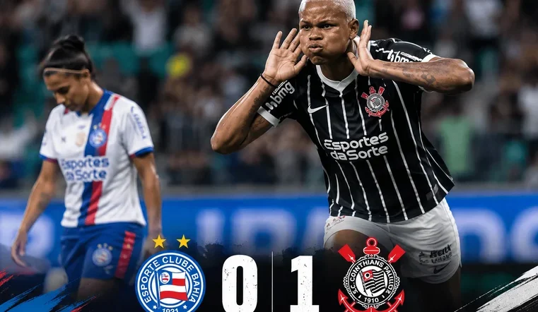 Corinthians vence Bahia em semifinal com recorde de público