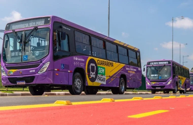 Em Guararema, ônibus terão horários de dias úteis no dia da eleição