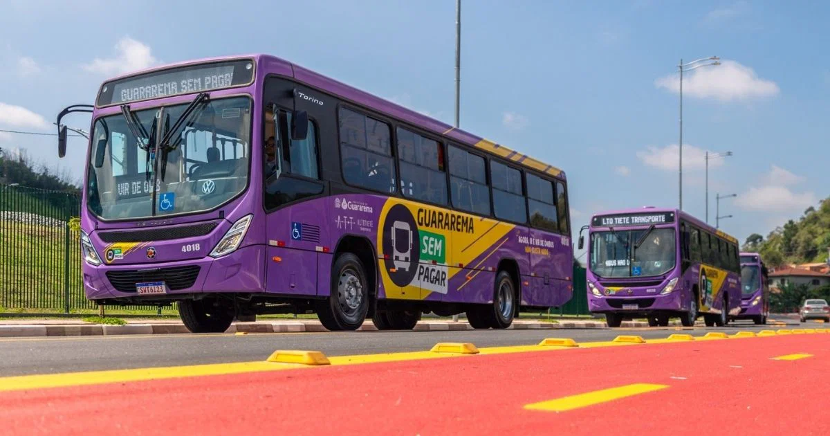 Em Guararema, ônibus terão horários de dias úteis no dia da eleição