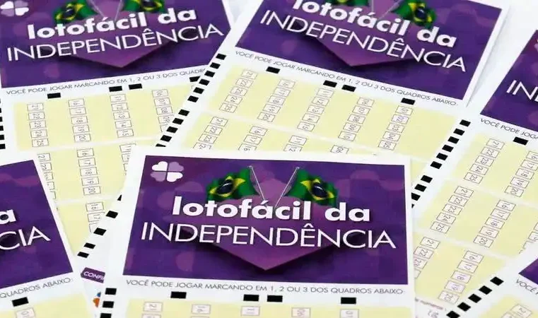 Lotofácil da Independência vai ser sorteada em 15 de setembro e prêmio de R$ 300 milhões não acumula