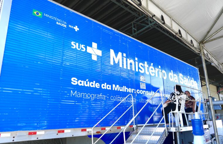 Carreta do governo federal amplia acesso a exames de saúde da mulher no Alto Tietê