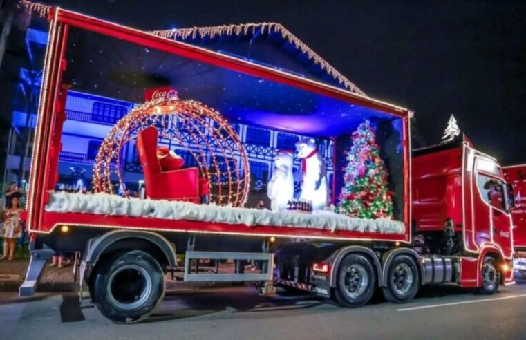 Caravanas de Natal da Coca-Cola FEMSA Brasil começam a percorrer o Brasil a partir de 9 de novembro